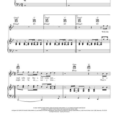 Chris Stapleton - Starting Over Piano/Vocal/Guitar Artist Songbook image 3