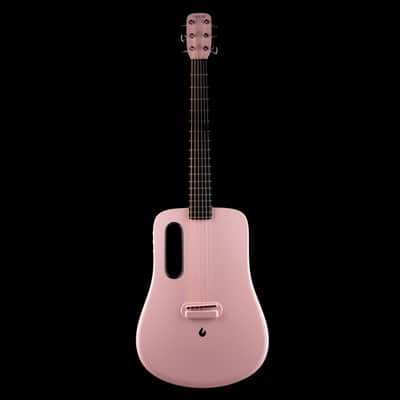 Pre Owned Lava Me 2 Pink Acoustic Electric Guitar With OSSC image 3