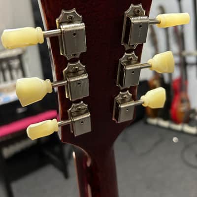 Gibson Les Paul 58 Reissue Custom Shop - Washed Cherry VOS image 12