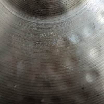 Paiste 200 14" Hihat Bottom 1980s image 5