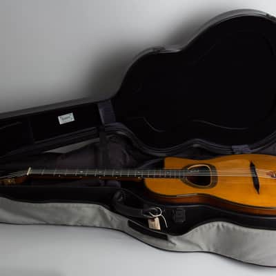 Selmer-Maccaferri  Modele Orchestre Acoustic Guitar (1932), ser. #163, molded fiberglass road case. image 10