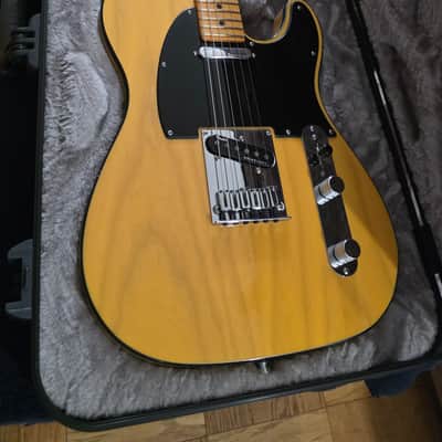 Fender American Ultra Telecaster with Maple Fretboard 2019 - 2021 - Butterscotch Blonde image 1
