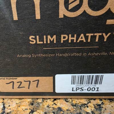 Moog Slim Phatty 2010s - Black + Rack Ears image 13