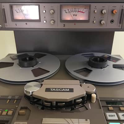 TASCAM Professional TASCAM ATR-60, on trolley, with bridge, quarter inch, two track, two channels 90s image 11