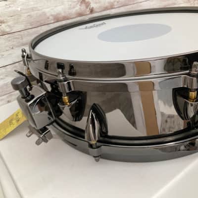 Used Orange County Drums and Percussion 13x4.5" Steel Snare BLACK NICKEL image 5