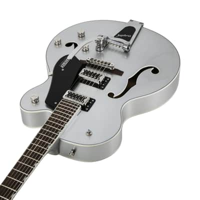 Gretsch G5420T Electromatic Classic Hollow Body Single-Cut Bigsby, Airline Silver, CYGC2204XXXX image 2