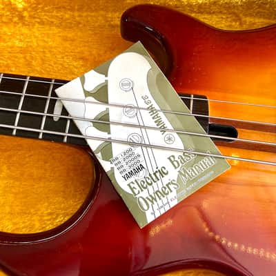 Yamaha BB-2000 Broad Bass c 1978 - Sunburst original vintage MIJ Japan image 2