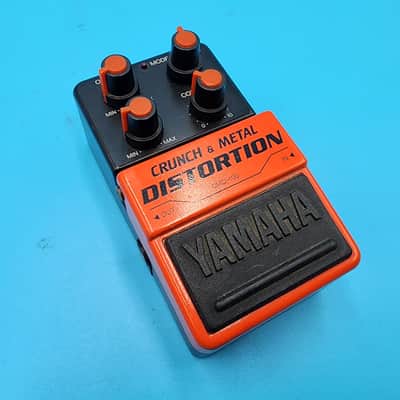 Rare 80s Yamaha CMD-100 Crunch & Metal Distortion Guitar Effect Pedal Bass Drive image 8