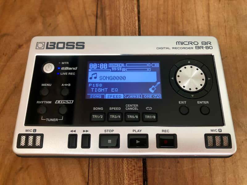 Boss Micro BR-80 Portable Digital Recorder 2010s - Black image 1