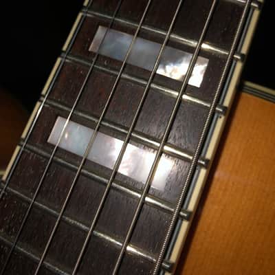 D'Angelico Left Handed Premier EXL-1 Hollow Body Electric Guitar- Nature - Nature / Blonde image 12