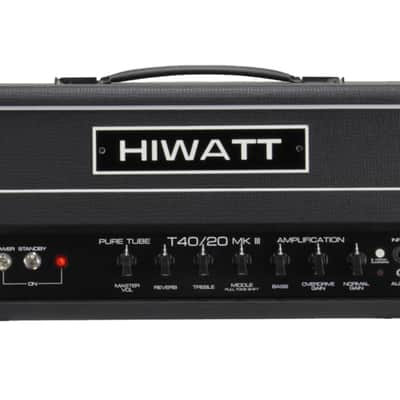 Hiwatt T40/20 | All-Tube 2-Channel Guitar Head w/ Spring Reverb. New with Full Warranty! image 2