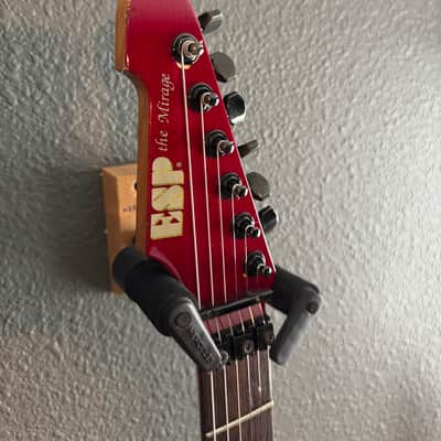 ESP Mirage 90's - See Thru Red image 6