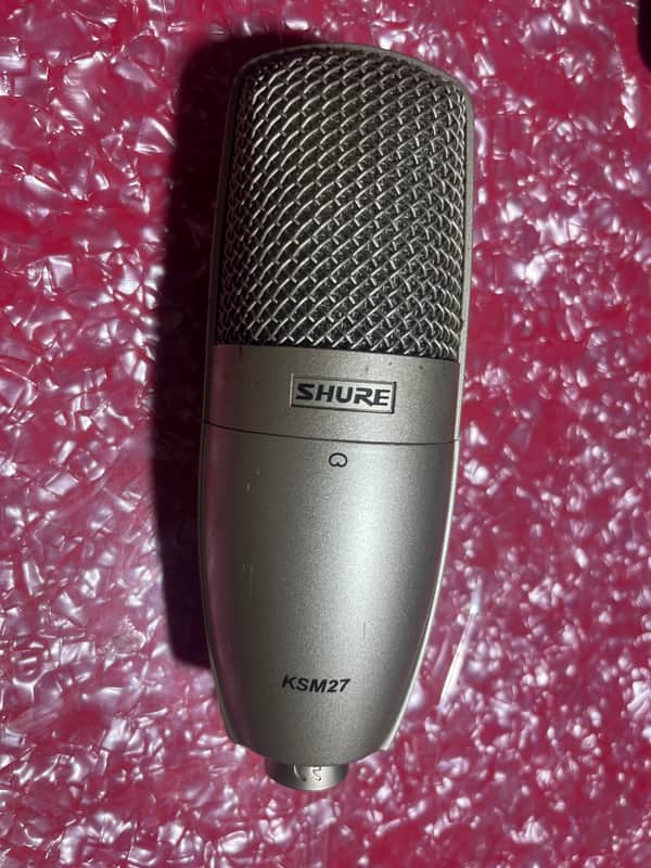 Shure KSM27 Large Diaphragm Cardioid Condenser Microphone | Reverb
