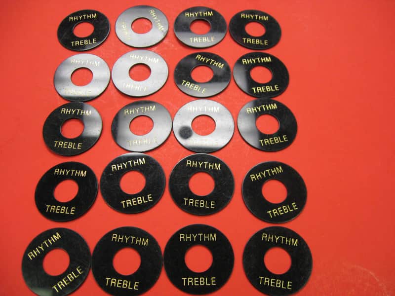 Lot of (20) Les Paul Style Pickup Selector Rings image 1