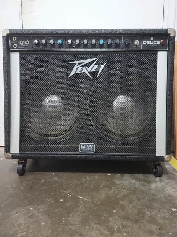 Peavey Deuce VT Series 240T 120-Watt 2x12" Guitar Combo 1980s - Black image 1