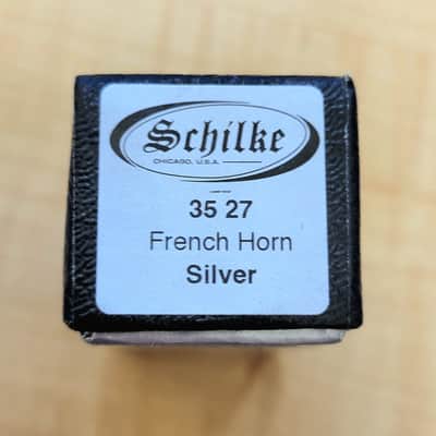 Schilke 27 Standard Series French Horn Mouthpiece - Silver Plated image 2