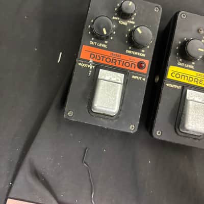 Yamaha DI01 Distortion CO01 Compressor Effects Pedal Set Vintage Japan Tested image 7