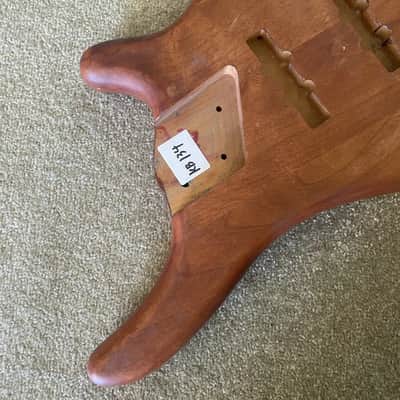 5 String Bass Mahogany Wood Body image 7