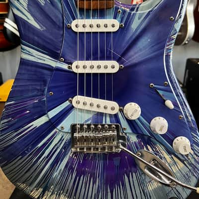Fender Splattercaster 2003 - Turntable Splatte midnight swirl image 2