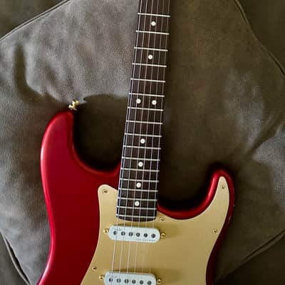 Fender Mod Shop Stratocaster 2024 - Candy Apple Red Metallic image 3