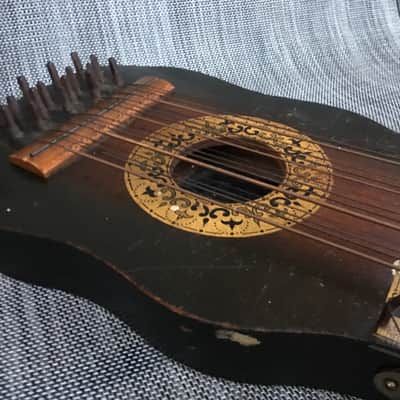 1920's Ukelin Manufacturers Advertising Co. Violin and Hawaiian Ukulele Combined Two Hole Ukelin 1929 image 20