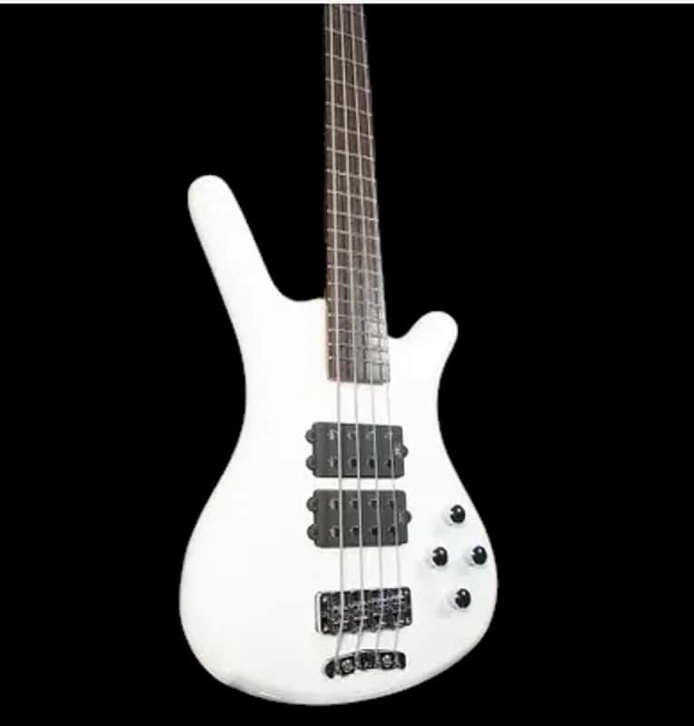 Warwick RockBass Corvette $$-5 String - Solid White High Polish, Mint image 1