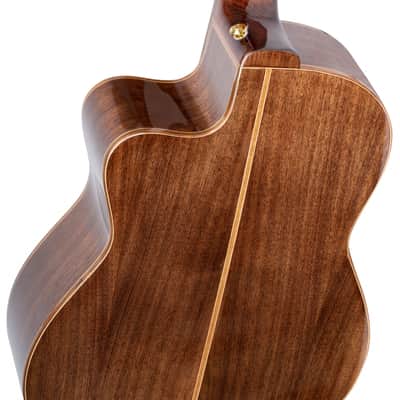 Ortega RCE158SN-TSB Performer Series Solid Spruce Top Mahogany Neck Cutaway Nylon 6-String Classical Acoustic-Electric Guitar w/Gig Bag image 6