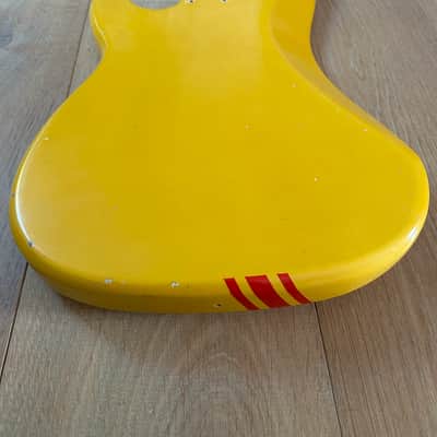 Fender (MJT) Precision Bass Body (2025) - Vintage Aged Competition Orange image 18