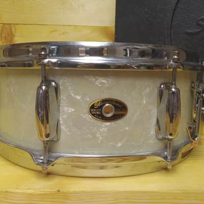 Slingerland Vintage Hollywood Ace Snare Drum 14"x5.5" 60's - Mother Of Pearl image 2