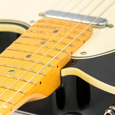 2003 Fender American Deluxe Telecaster Montego Black USA w/ OHSC image 9