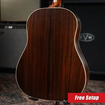 Gibson J-45 Studio Rosewood Acoustic/Electric Guitar - Satin Rosewood Burst with Hardshell Case - Floor Model image 2