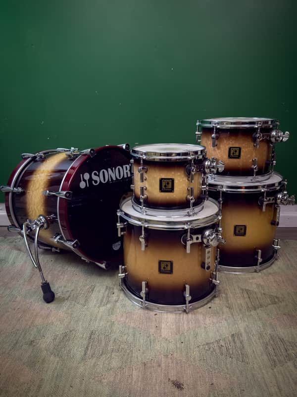 Sonor Delite Early 2000s - Birdseye maple tobacco burst