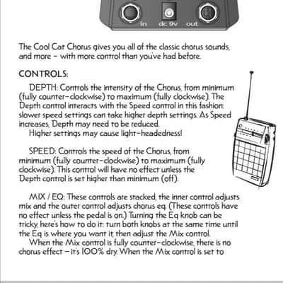 Danelectro Cool Cat Chorus image 4
