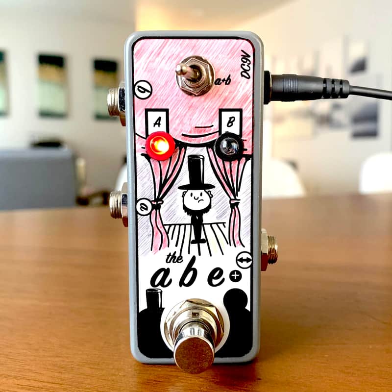 The Abe+ ABY True Bypass AB & Y Switch Utility Pedal (Gray) image 1