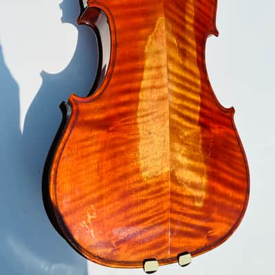 Giustino Dal Canto 16.5in Viola 1973 Signed imagen 9