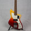 *DEMO USED* Fender Player Plus Active Meteora Bass Pau Ferro Fingerboard Tequila Sunrise w/ Bag