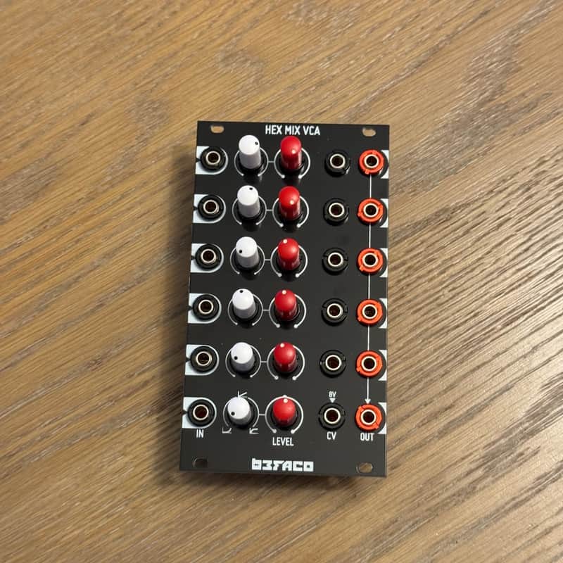 Befaco Hexmix VCA Eurorack Synthesizer Module 2010 - Present - Black image 1