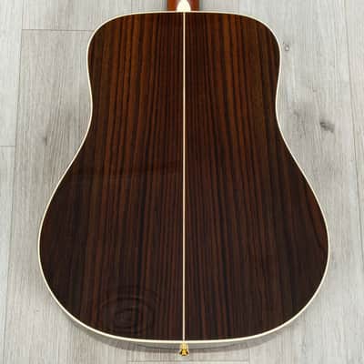 Mint Alvarez DYM70 Yairi Masterworks Dreadnought Acoustic Guitar, Solid AAA Sitka Spruce Top, Natural image 4