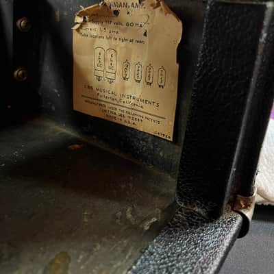 Fender Bassman 2-Channel 50-Watt Guitar Amp Head 1971 - Silverface image 12