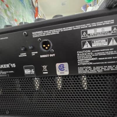 Fender Bassbreaker 15 Combo Tube Amplifier for Guitar image 6