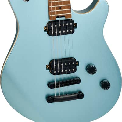 PRE-ORDER! 2025 EVH WOLFGANG STANDARD BAKED MAPLE T.O.M / SEA FOAM PEARL METALLIC image 2
