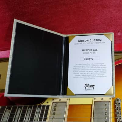 Gibson Custom 1959 Les Paul Standard Reissue Plain Top - Beauty of the Burst Page 122 Light Aged image 15