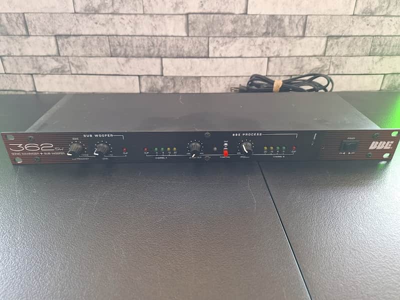 BBE 362SW Sonic Maximizer + Sub Woofer signal processor. image 1