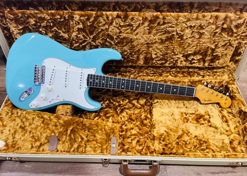 Fender Eric Johnson Stratocaster with Rosewood Fretboard 2009 - 2021 - Tropical Turquoise image 1