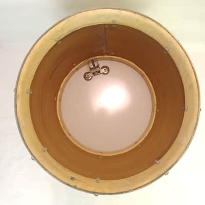 *Slingerland 16x16" 1944 WW2 Virgin Floor Tom Drum Radio King White Marine Pearl image 7