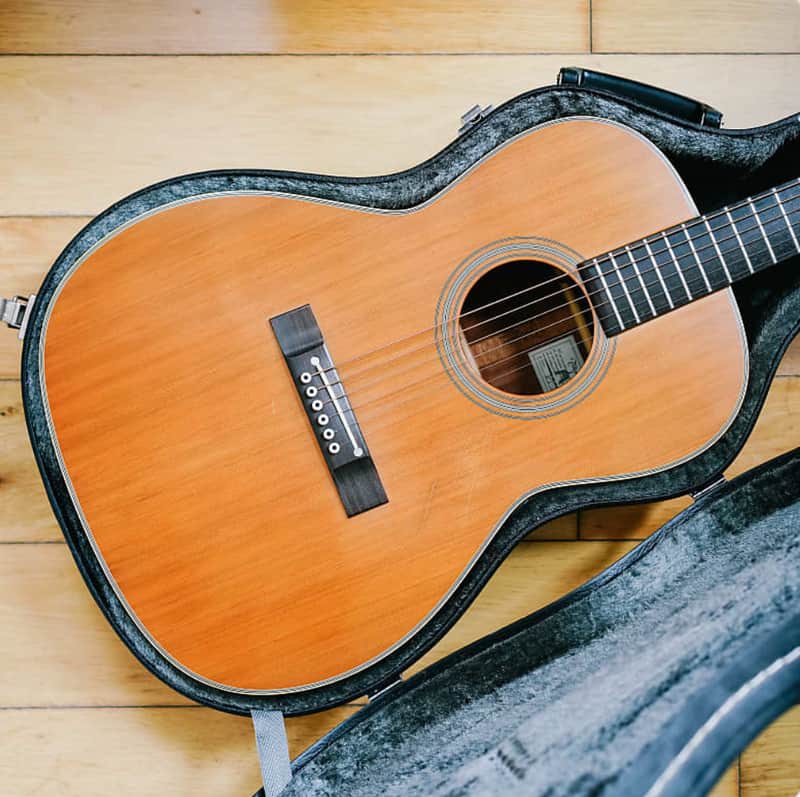 Takamine PT-408 (1991) solid cedar top image 1