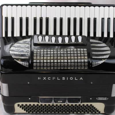 2859 - Black Excelsior Excelsiola Piano Accordion LMH 41 120 image 6