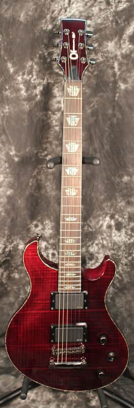 2012 Charvel Desolation DC-1ST Transparent Red Electric Guitar image 1