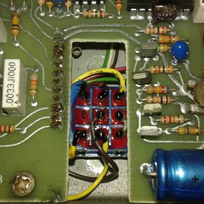 True Bypass Modded Vintage MXR Flanger image 2