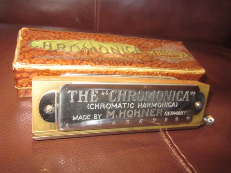 Vintage M. Hohner The Chromonica Chromatic Harmonica Key of C image 1